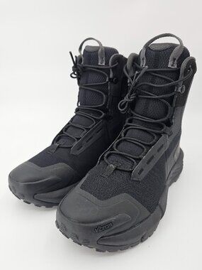 Under Armour Charged Valsetz Side-Zip Tactical Boots 3027383-001 Mens Size 7 EUC